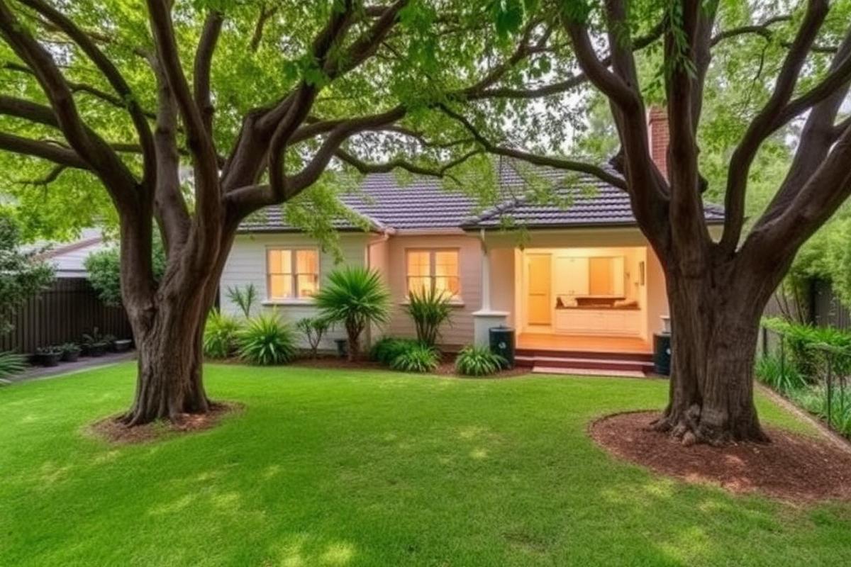 Californian bungalow with deep rear garden